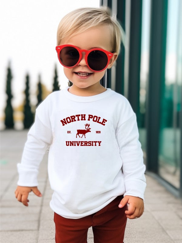 T-shirt pour tout-petits de l'Université du Pôle Nord