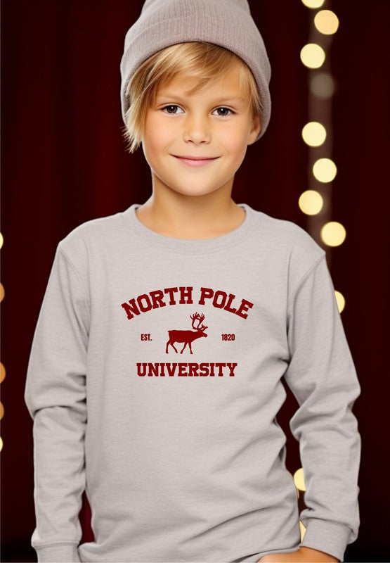 YOUTH - North Pole University Toddler Tee