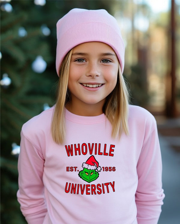 JUVENTUD - Camiseta para niños pequeños de la Universidad de Whoville