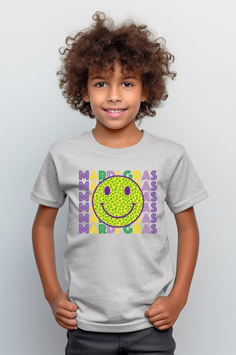 T-shirt Mardi Gras avec sourire