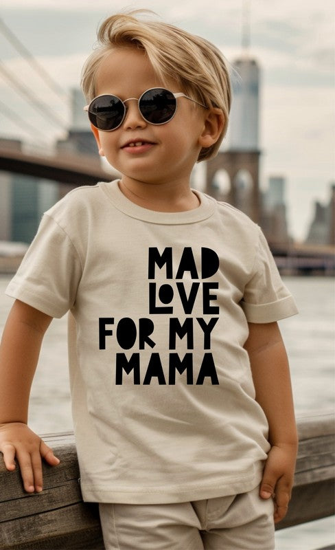 T-shirt pour tout-petits « Mad Love For Mama »