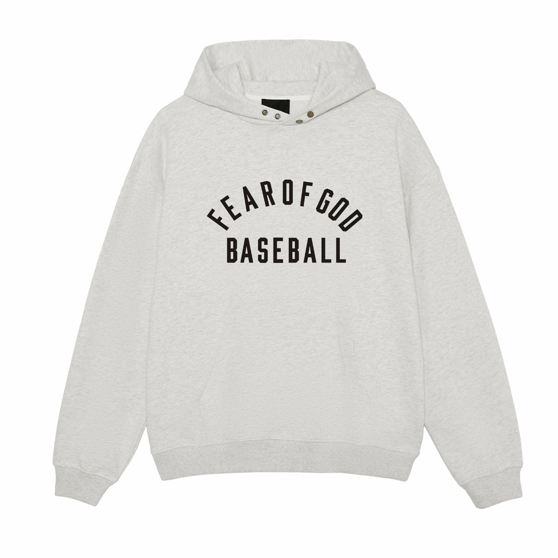 Unisex FOG Season 7 Main Line BASEBALL Letter Hoodie