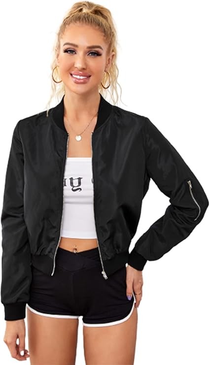 Chaqueta bomber para mujer