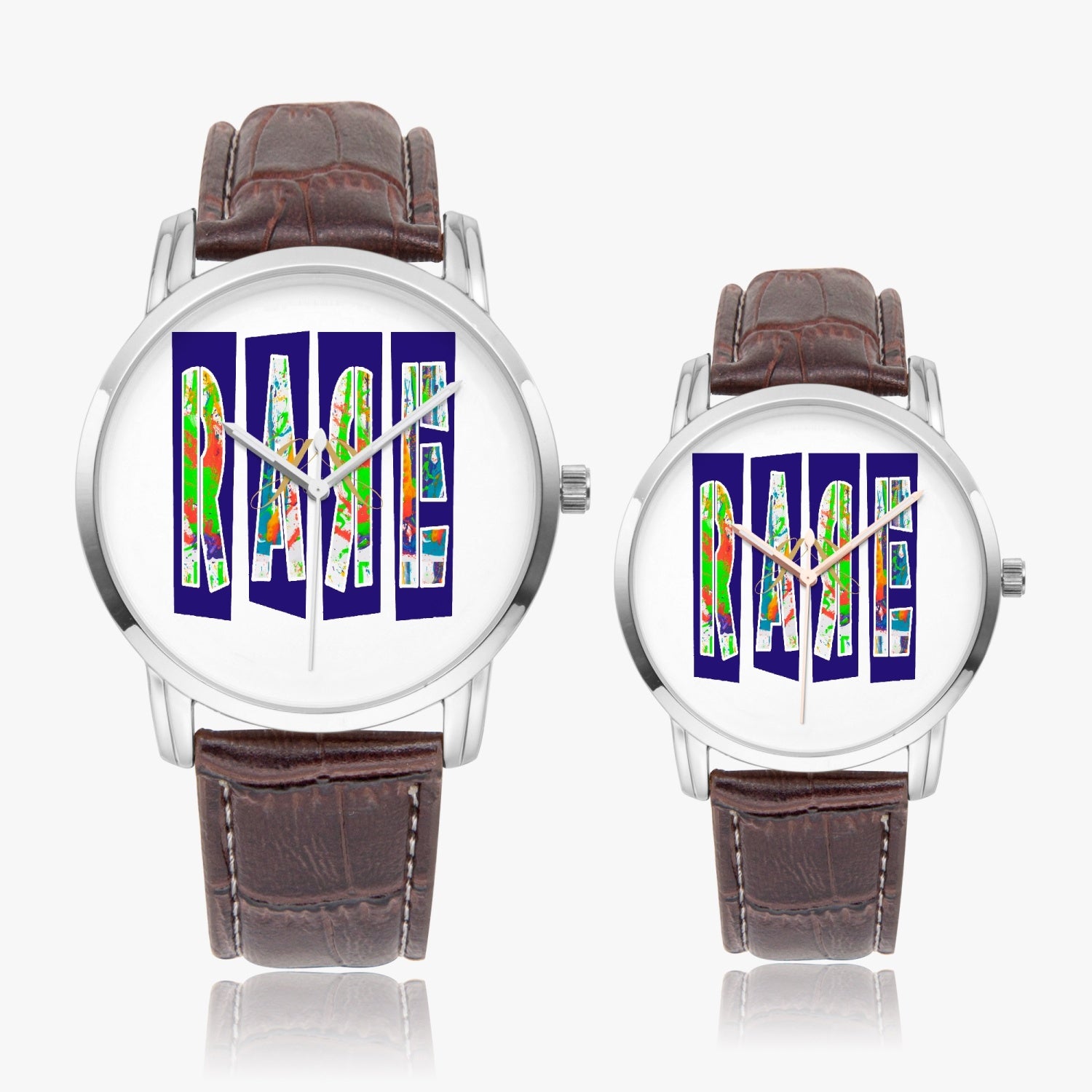 Rare Splatter Quartz watch