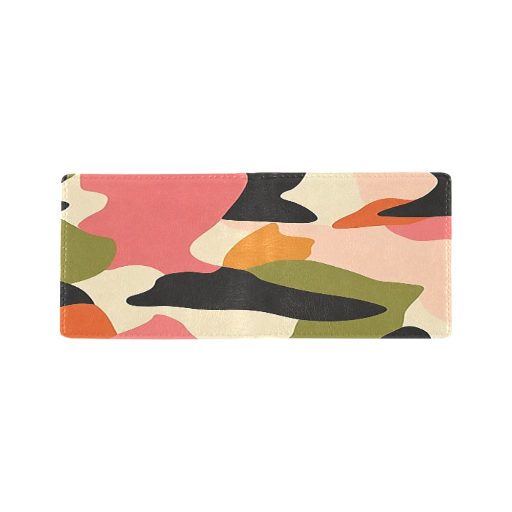 Cartera plegable elegante con diseño de camuflaje UNIDAD SOBRE DIVISIÓN