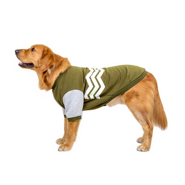 New Pet Clothing Dog Clothes Cotton Big Dog Wave Sweater Pet Supplies Pet Sweater Leisure