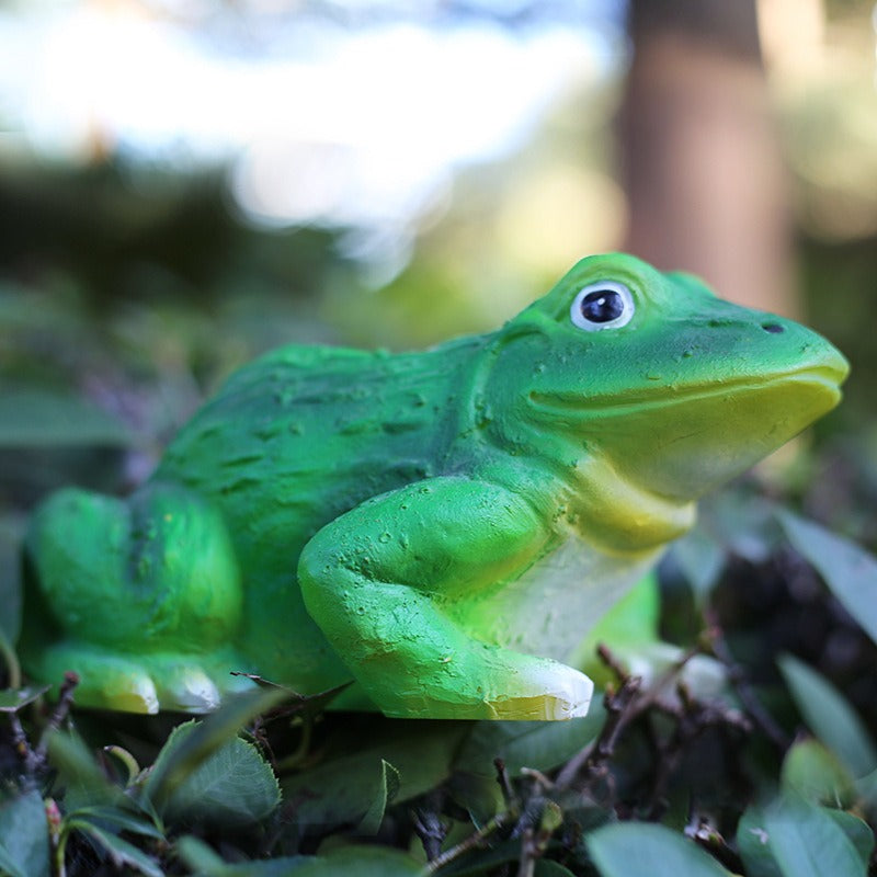 Lampe solaire en résine créative en forme d'animal