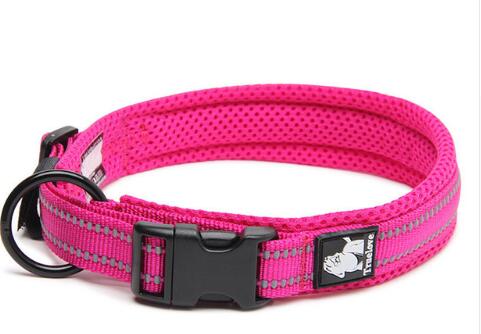 Truelove Adjustable Nylon Dog Collars Mesh Padded Reflective Collar Pet