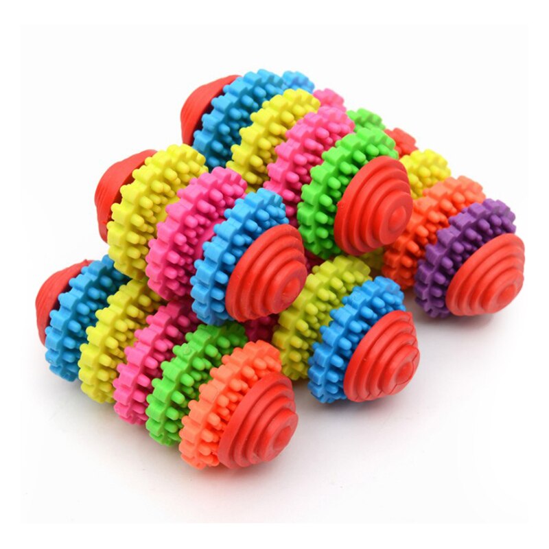 Durable Health Gear Gums Teething Teeth Rubber Pet Dog Cat Toys Pet Dental Puppy Dog Chew Toys for Small Large Dogs Pet Supplies