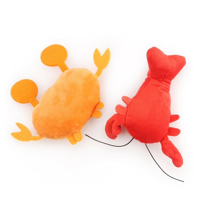 2PCS Lobster Plush Squeaky Pet Toy - Qreatrz Fashion and Design LLC