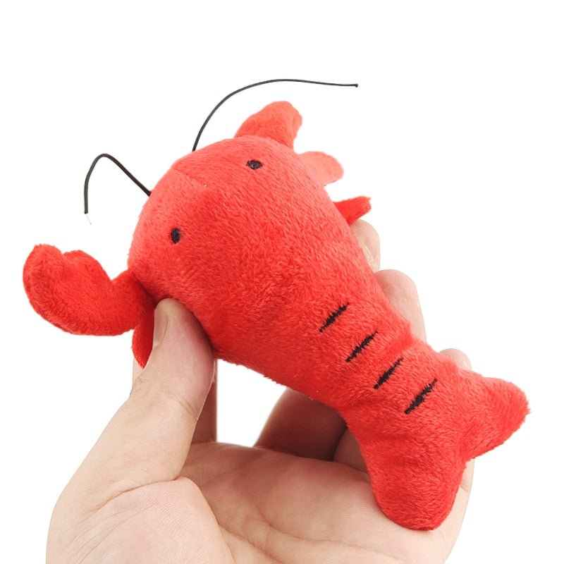 2PCS Lobster Plush Squeaky Pet Toy - Qreatrz Fashion and Design LLC