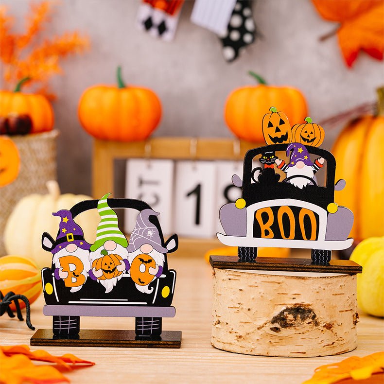 3 - Piece Halloween Element Car - Shape Ornaments - Qreatrz Fashion and Design LLC