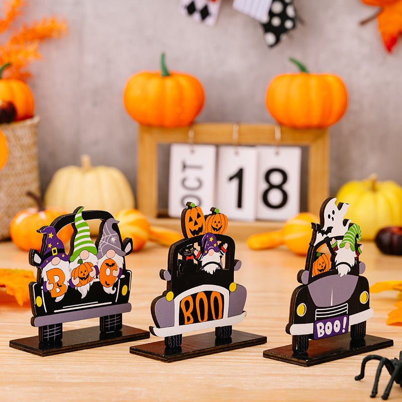 3 - Piece Halloween Element Car - Shape Ornaments - Qreatrz Fashion and Design LLC