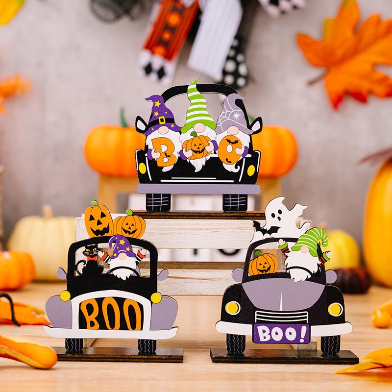 3 - Piece Halloween Element Car - Shape Ornaments - Qreatrz Fashion and Design LLC