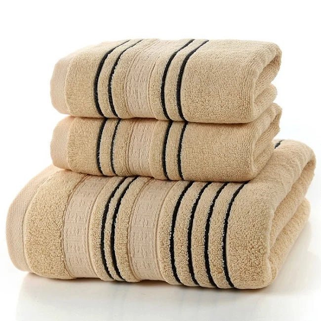 3 Piece Towel Set - Qreatrz Fashion and Design LLC