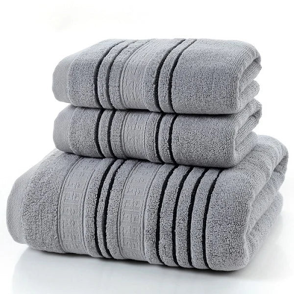 3 Piece Towel Set - Qreatrz Fashion and Design LLC