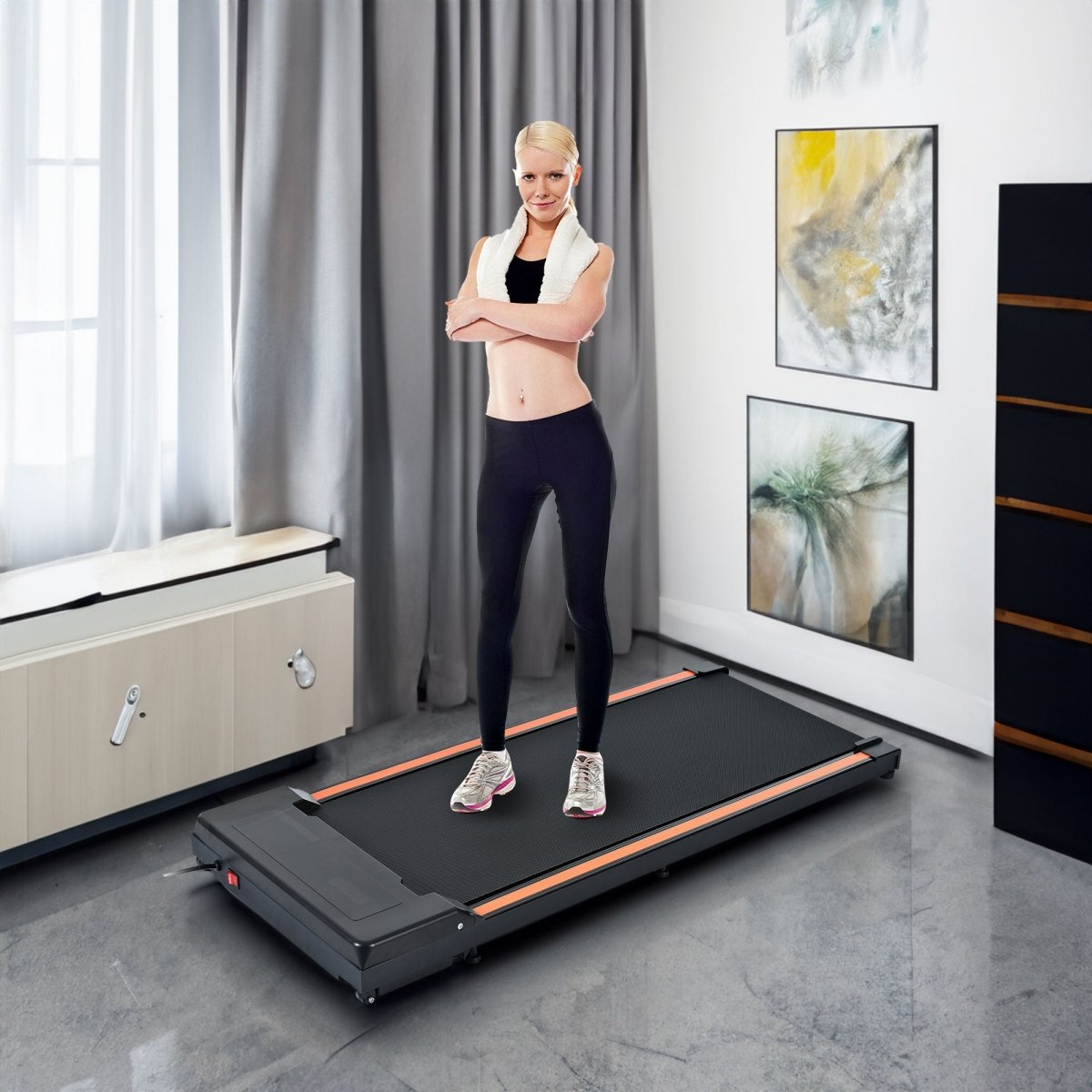 300 Pound Capacity Portable Treadmill - Qreatrz Fashion and Design LLC