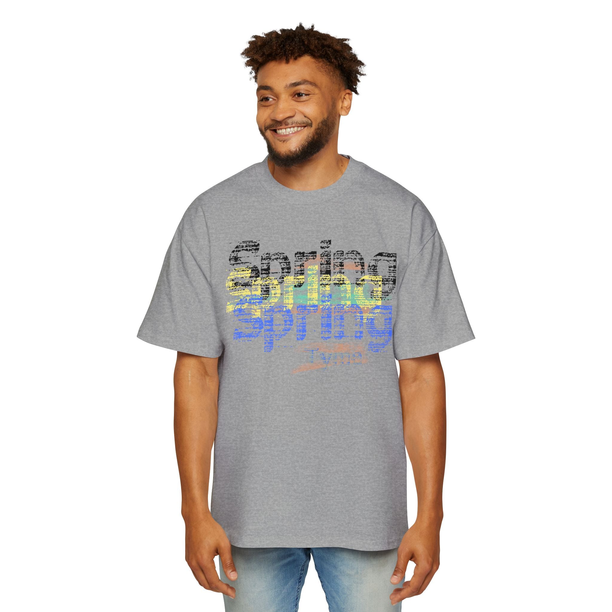 Qreatrz Spring Vibes Oversized Tee