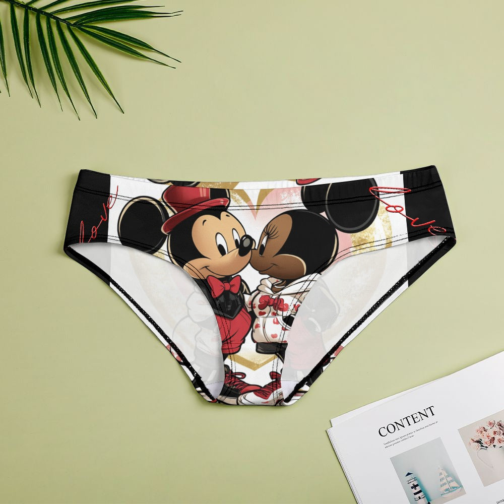 QREATRZ Loves Cute Women's Low Waist Panties