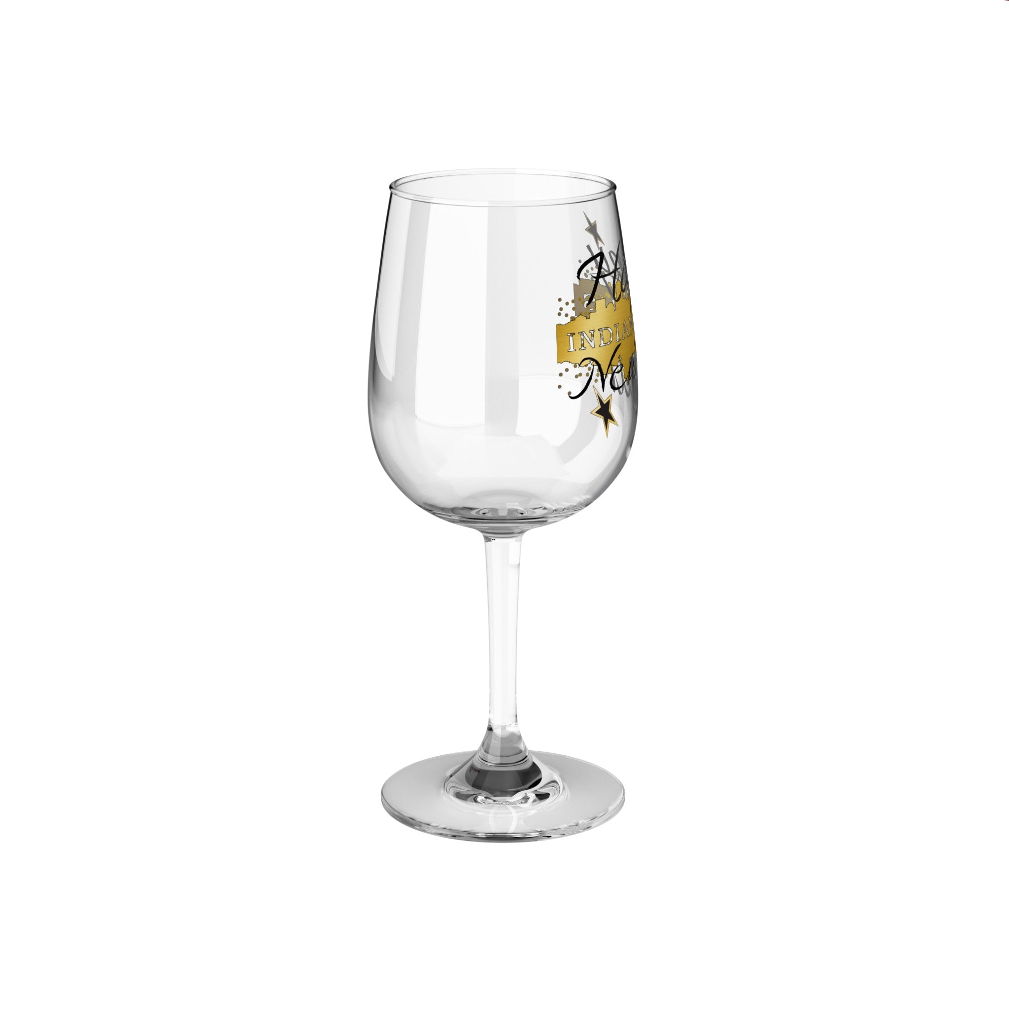 Touch New Year Wine Glass, 12oz