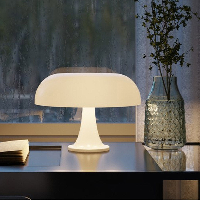 Lampe de table USB en forme de champignon danois, lampe décorative simple pour salon, chambre à coucher, tête de lit