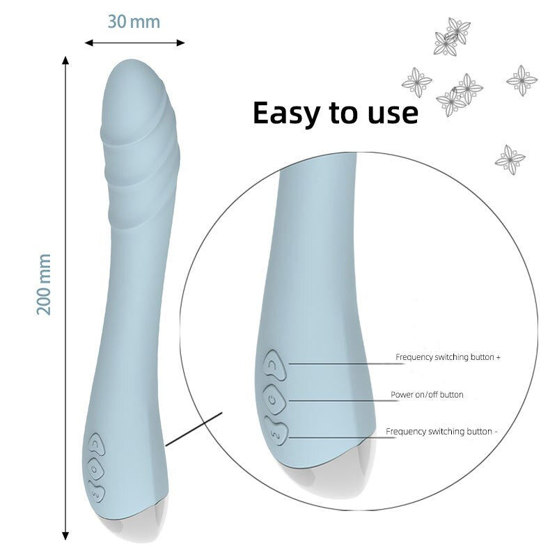 Silver Fox USB Charging Powerful Masturbation Sex Toy For Woman