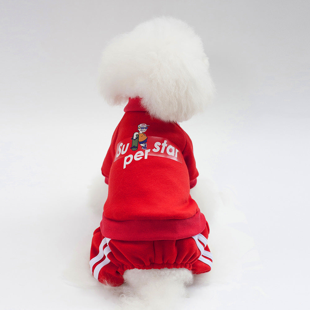 Ropa para mascotas Ropa para perros Otoño e invierno Nuevo suéter de peluche 