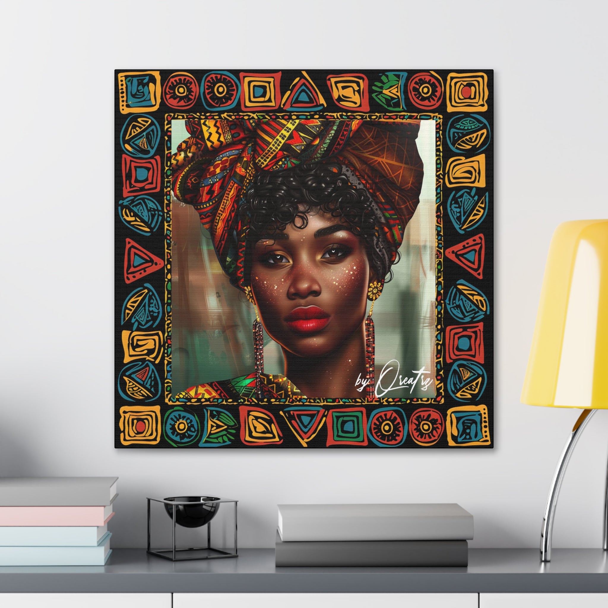 Black Is Beautiful I Canvas Gallery Wrap