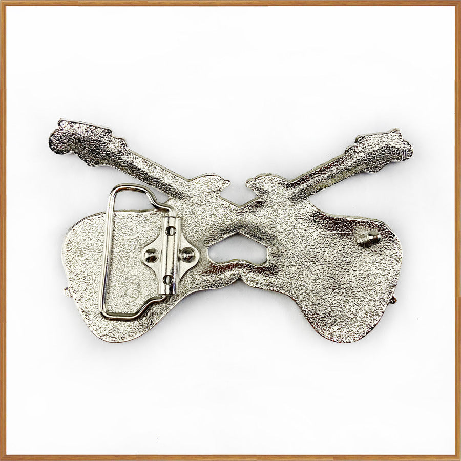 Guitar belt buckle