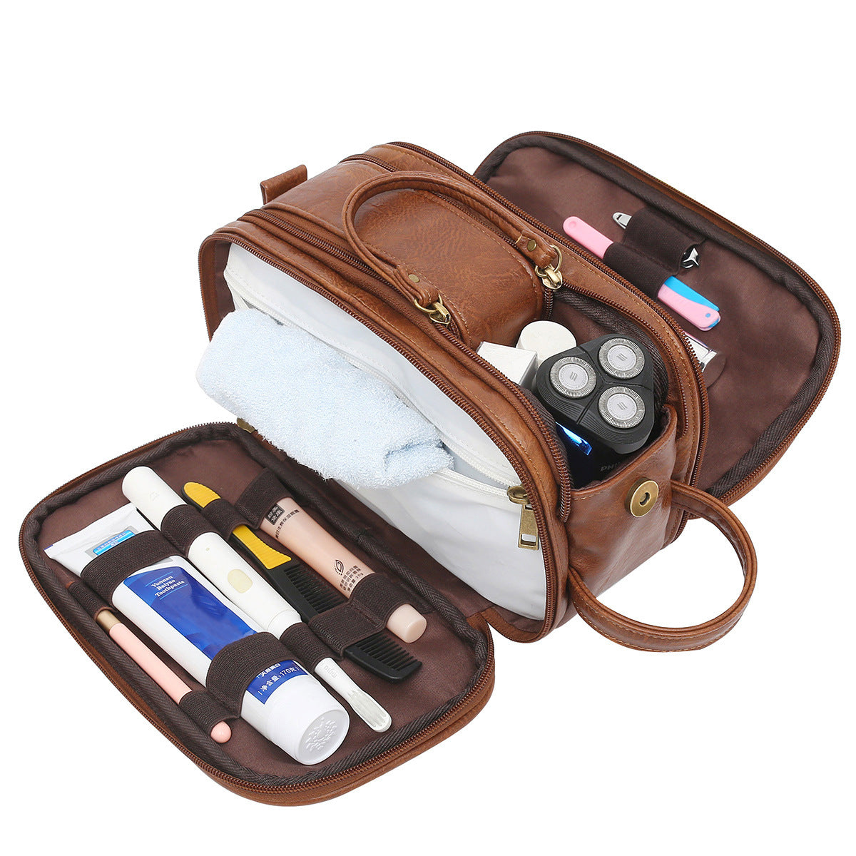 Trousse de toilette pour homme, organiseur de voyage, trousse de maquillage 