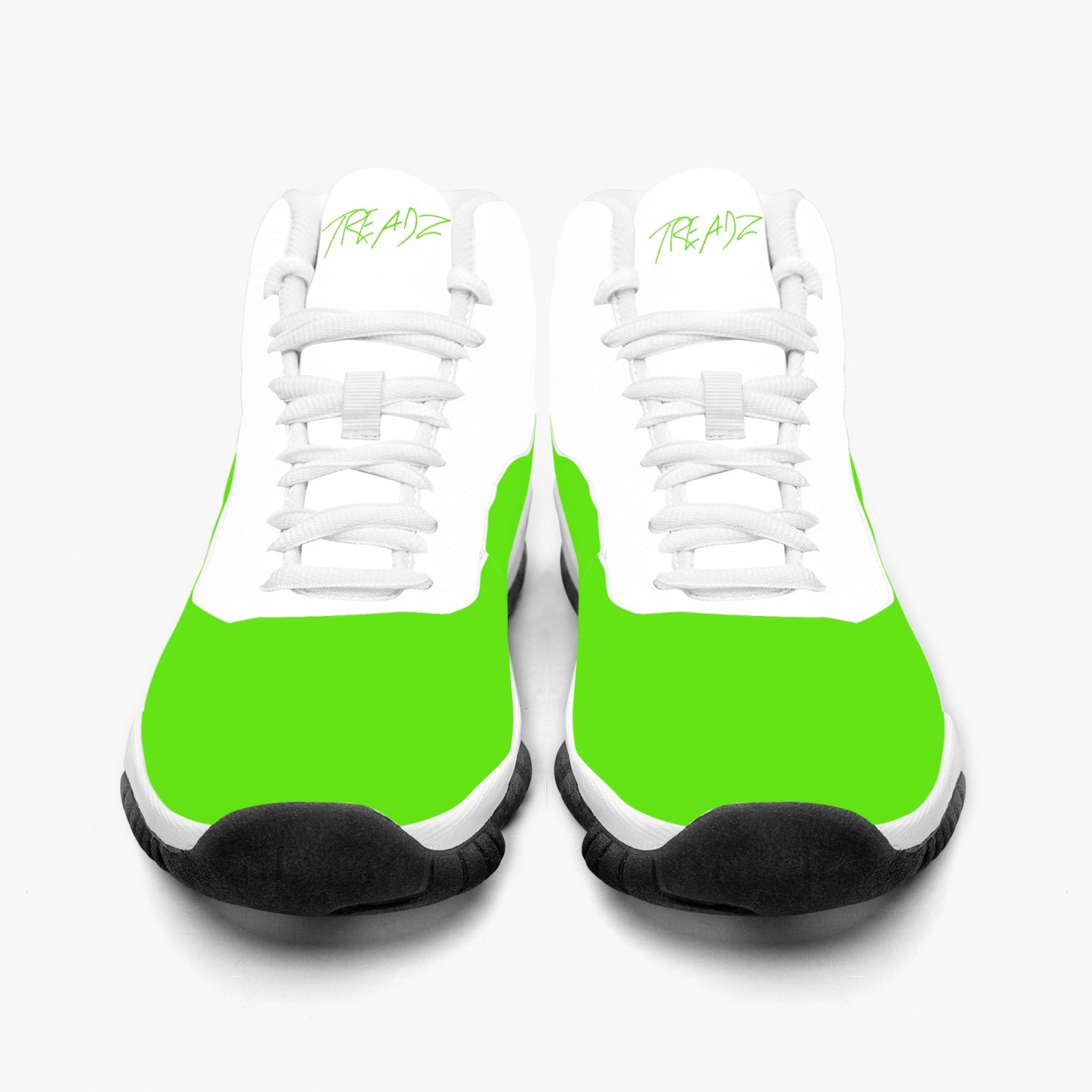 TREADZ Victory Green Basketball Sneakers