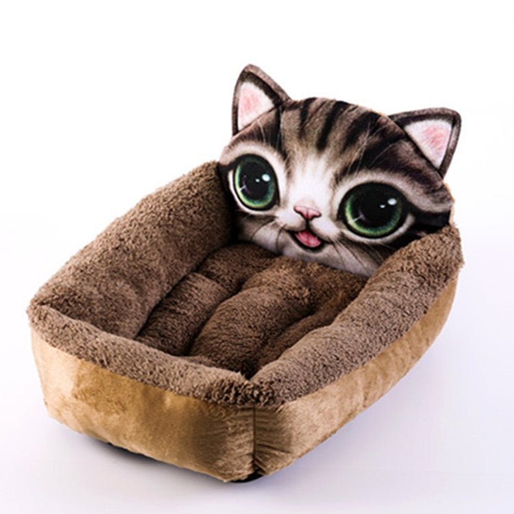 3D Cartoon Pet Bed - Qreatrz Fashion and Design LLC