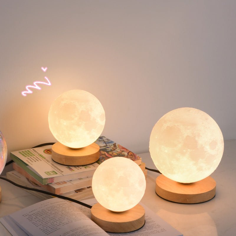 3D Moon Lamp - Qreatrz Fashion and Design LLC