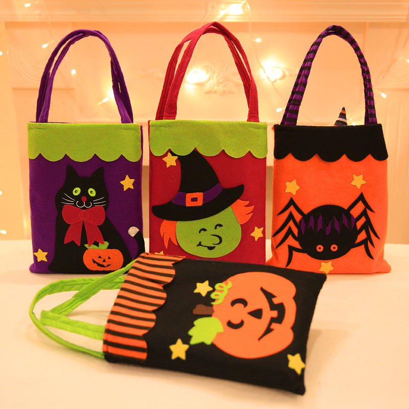 Assortiment de 2 sacs à main à motifs d'Halloween