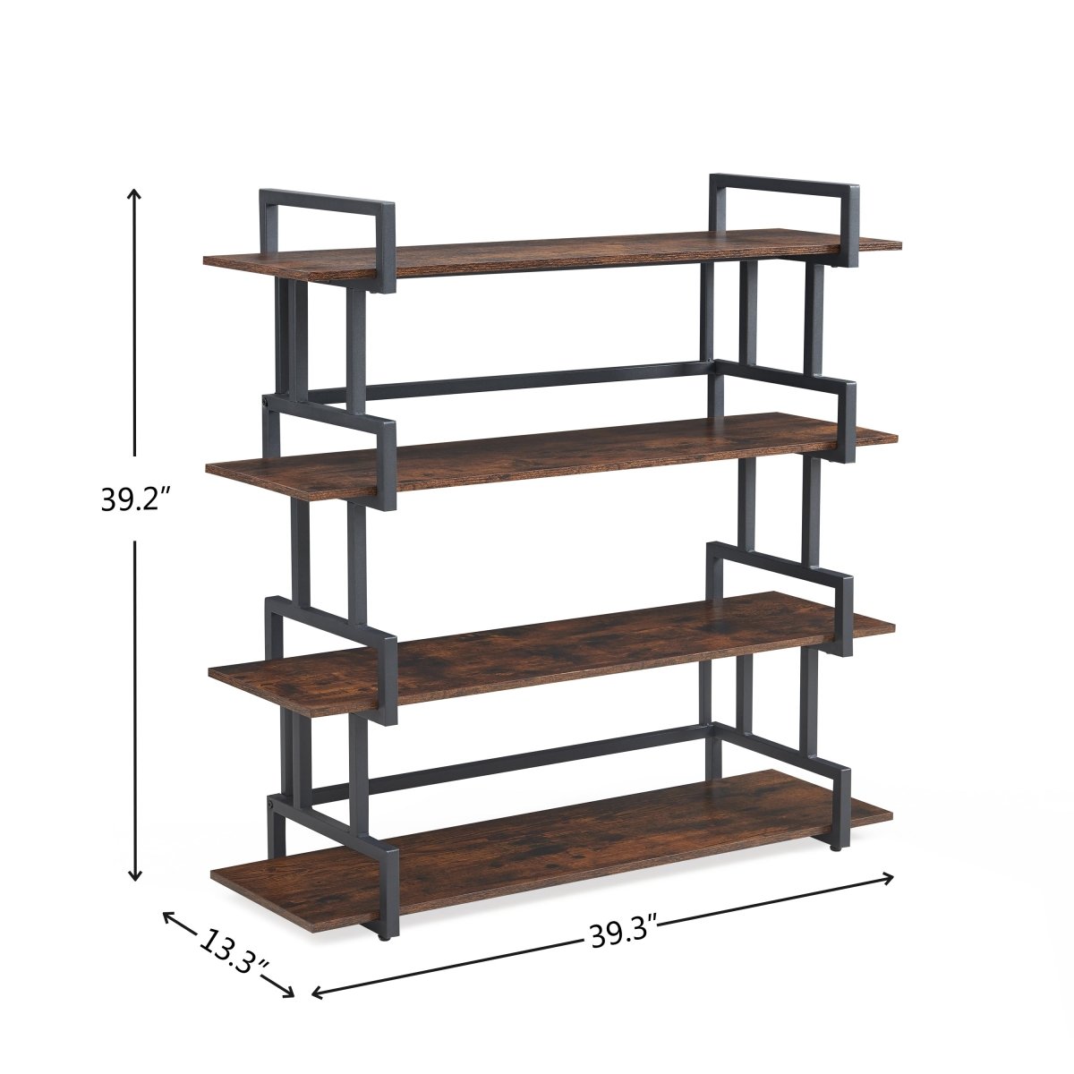 4 Tier Bookcase - Qreatrz Fashion and Design LLC