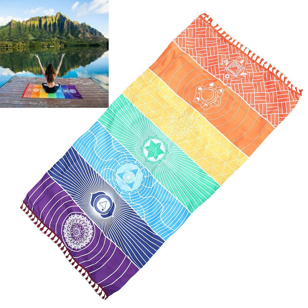 7 Chakra Yoga Mat