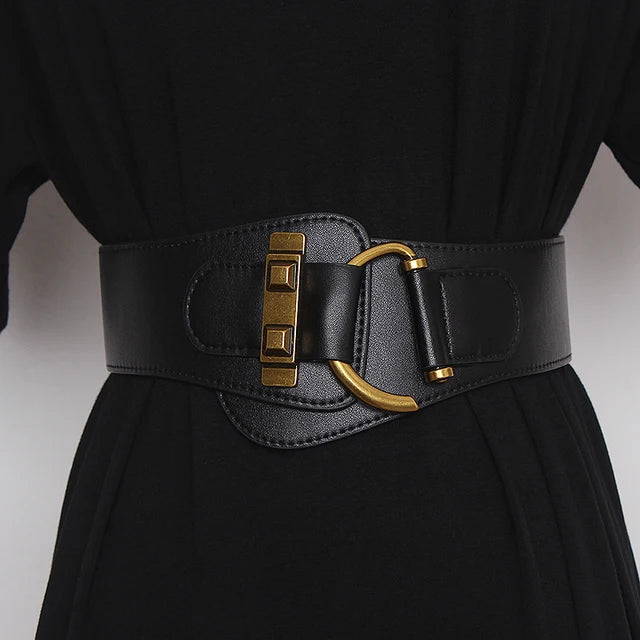 Genuine Leather Corset Belt