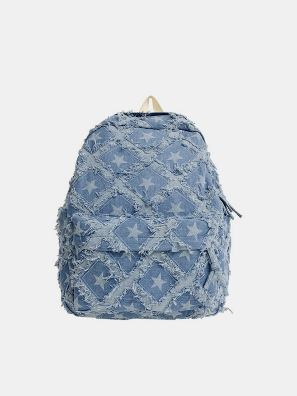 Sac à dos en denim avec étoiles