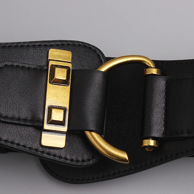 Genuine Leather Corset Belt