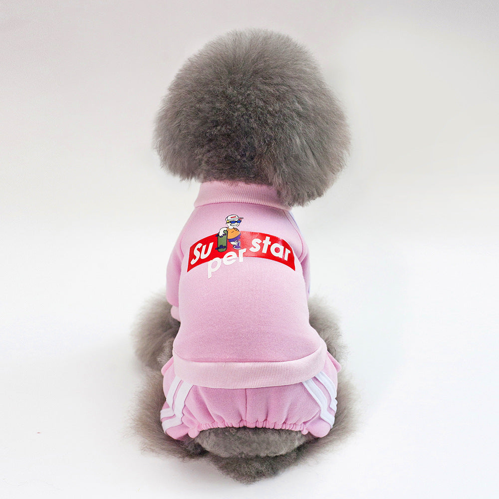 Pet Clothes Dog Clothes Autumn And Winter New Teddy Sweater