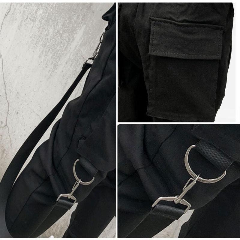 49Hot Side Pockets Chinos Men's Hip Hop Cargo Ripped Joggers Trousers - Qreatrz Fashion and Design LLC