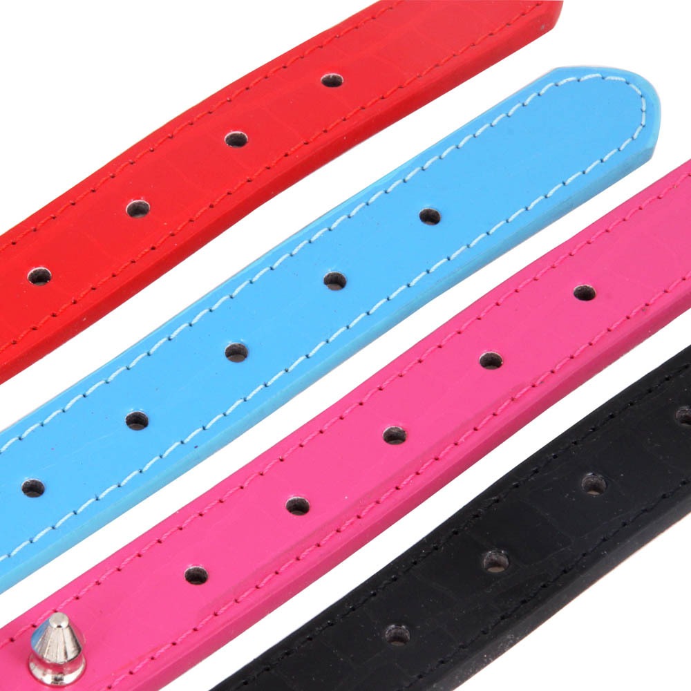 Leather Traction Rope Pet Collar Kitten Collar Ins New Pet Collar