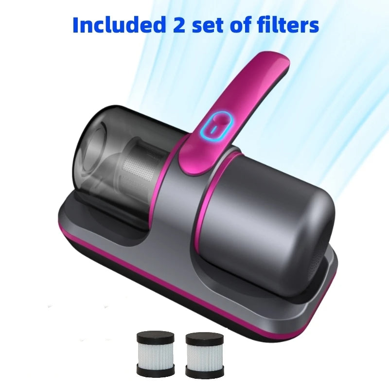 Ultraviolet Mite Removal Instrument Vacuum Cleaner Cordless Handheld Vacuum For Mattress Sofa Bed Home Detachable Filter