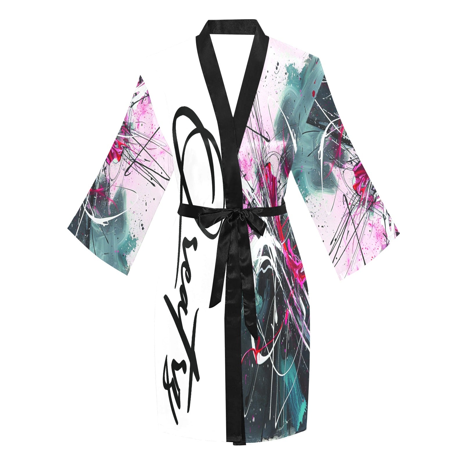 Qreatrz Women's Long Sleeve Kimono Robe