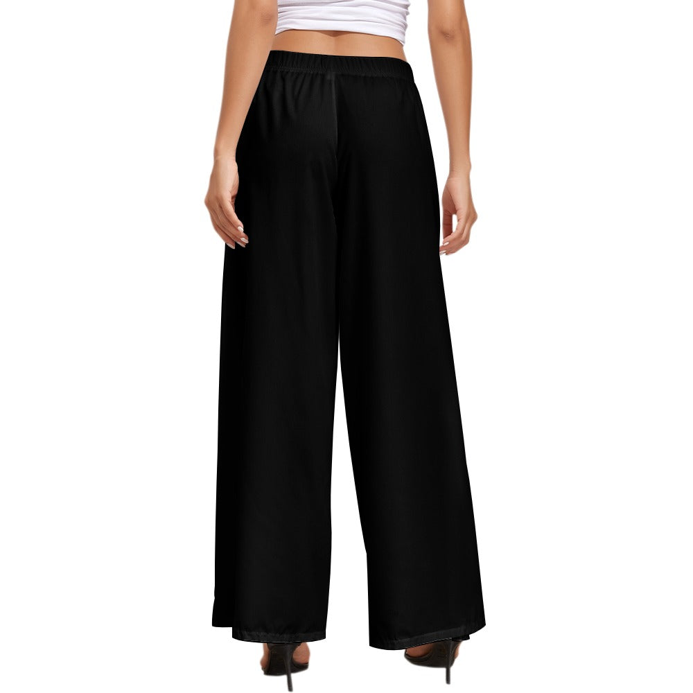 Pantalones de pierna ancha para mujer Qreatrz