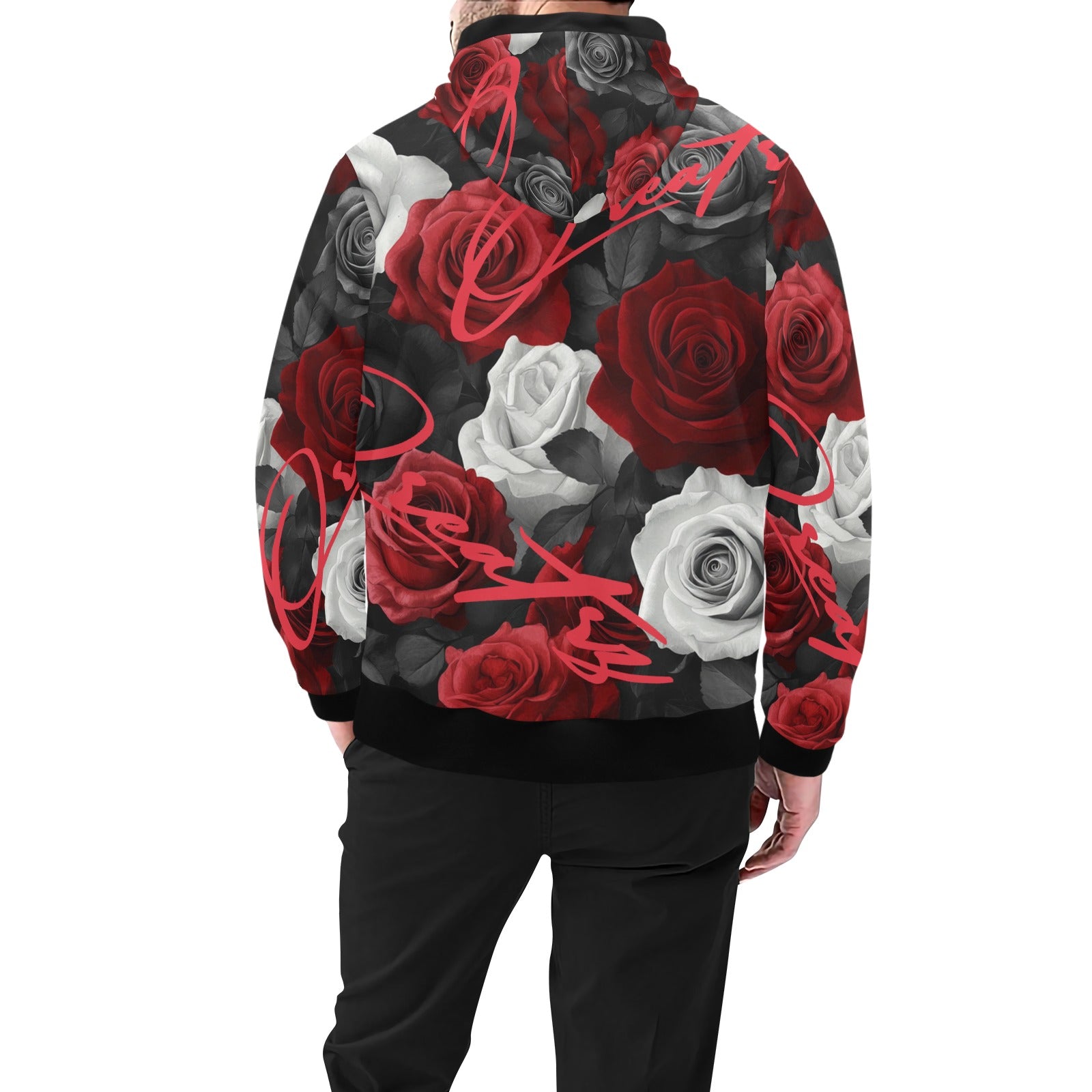 QREATRZ Roses Limited Edition Pullover Hoodie