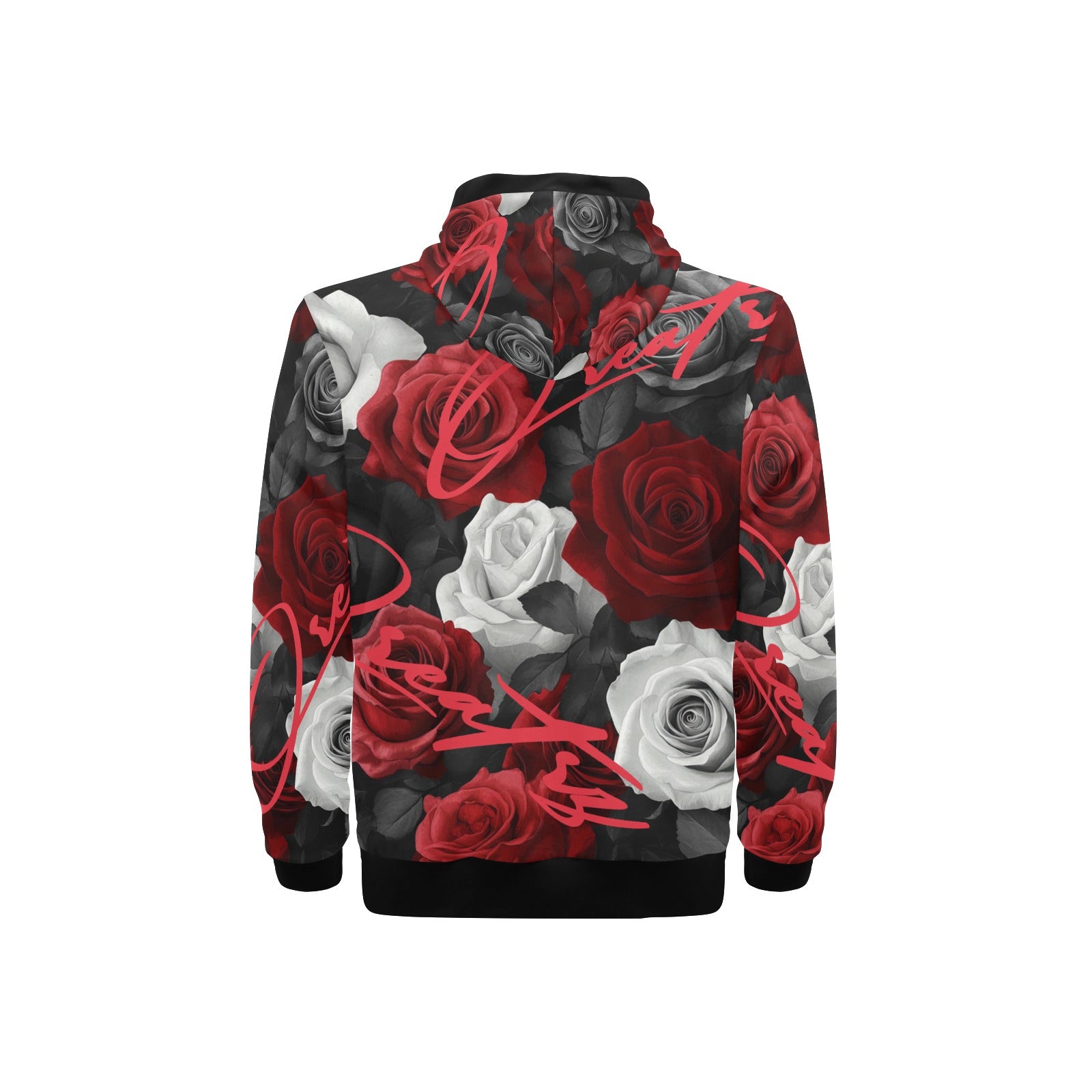 QREATRZ Roses Limited Edition Pullover Hoodie