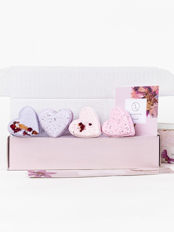 5 heart shaped Shower Steamers Gift Set - Qreatrz Fashion and Design LLC