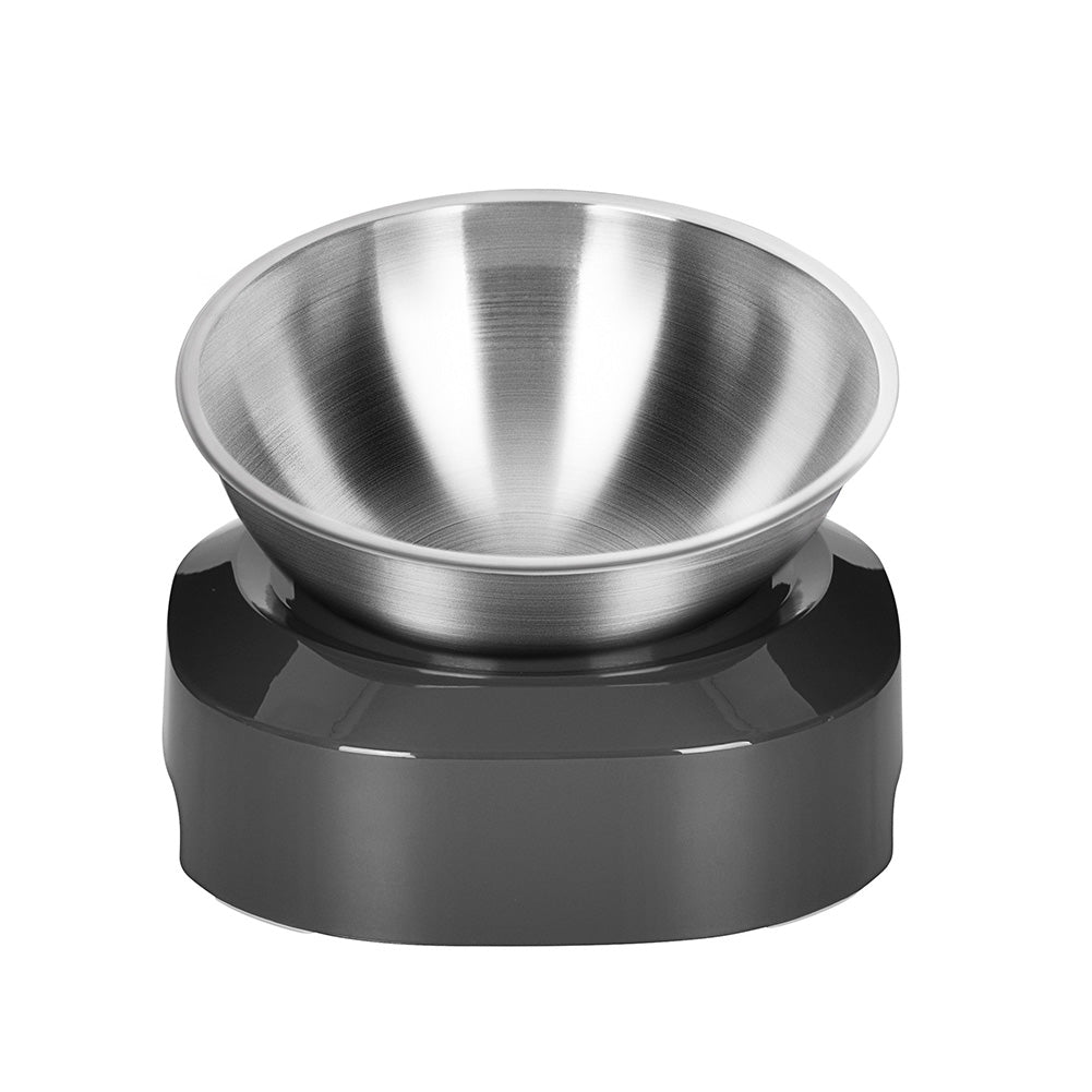 Pet Bowl Feeder Cat Bowl Pet Stainless Steel Dog Bowl Adjustable Inclined Cat Bowl Inclined Water Bowl