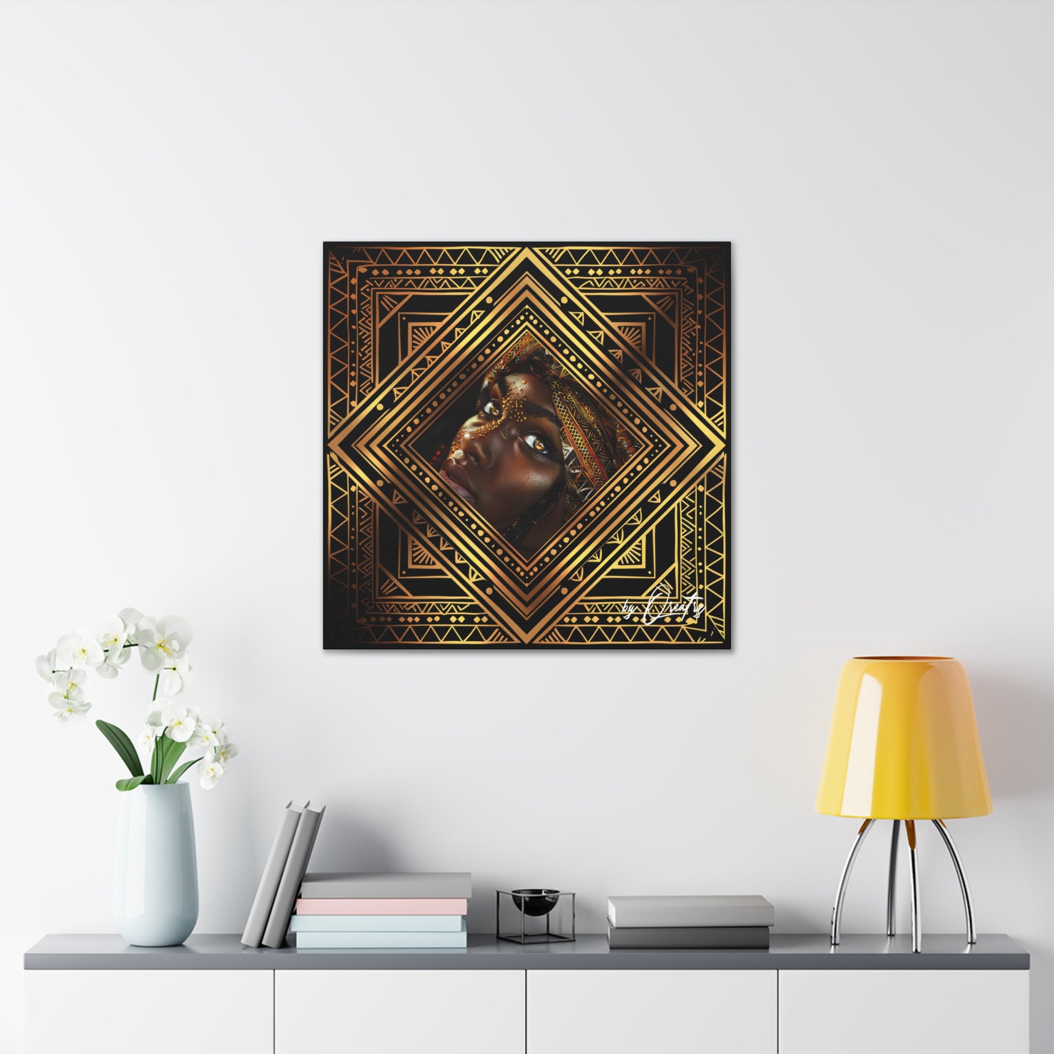 Black Is Beautiful II Canvas Gallery Wraps